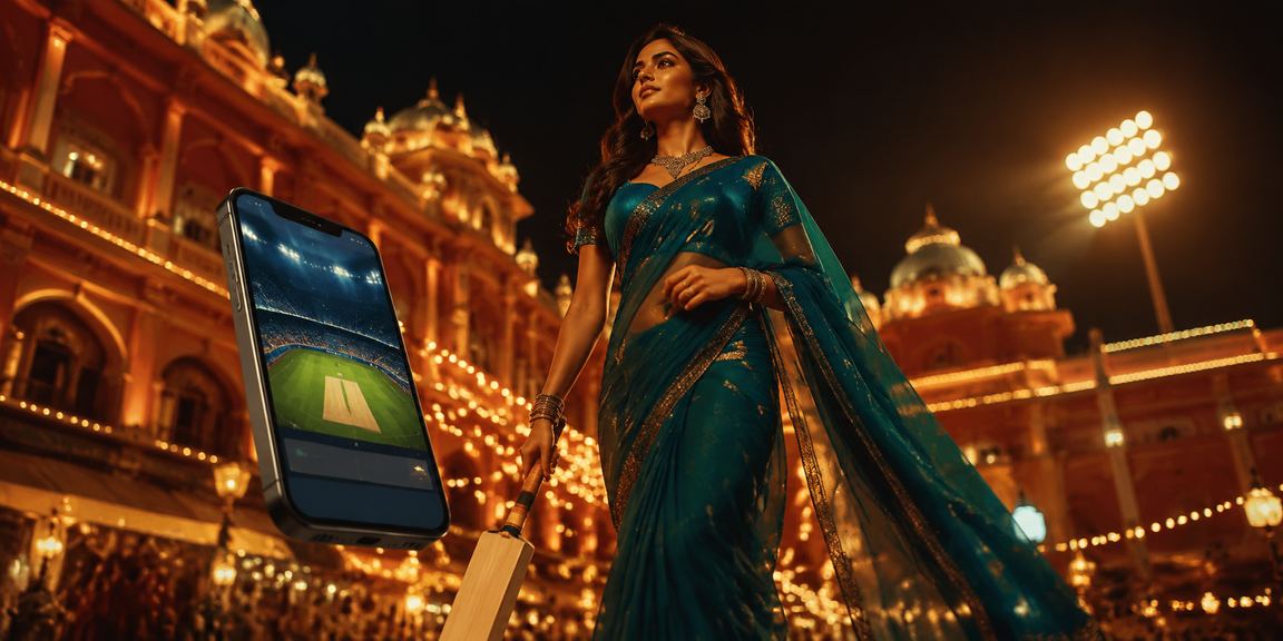 Jaipur woman enjoying cricket betting on mobile